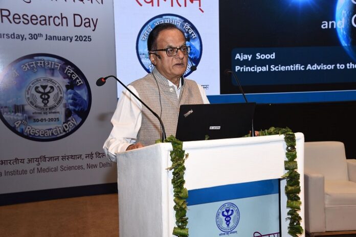 AIIMS Research Day: Prof. Sood on Innovation in Healthcare