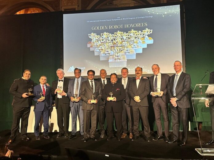 India’s Robotic Surgery Pioneers Honoured with Golden Robot Surgical Award 2025 indias-robotic-surgery-experts-win-golden-robot-surgical-award