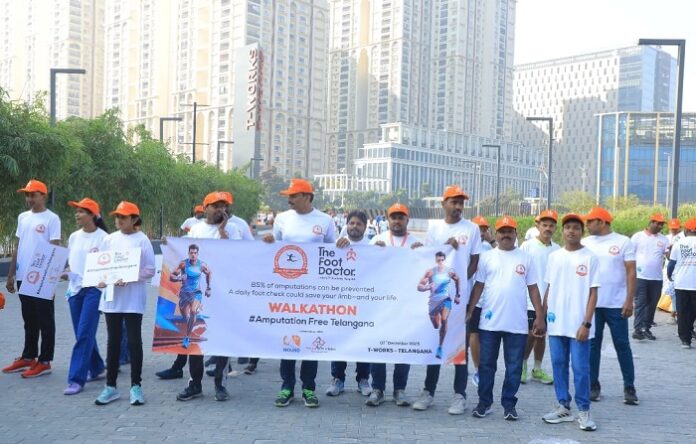 walkathon-raises-awareness-on-diabetic-foot-care-in-india