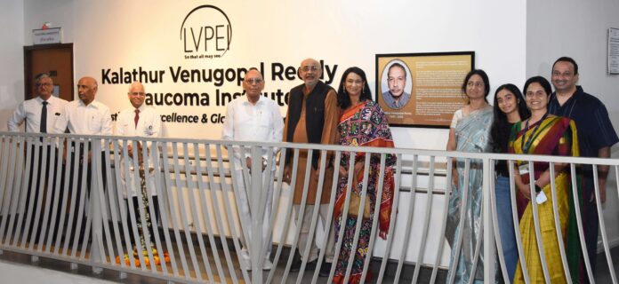 LVPEI Inaugurates Kalathur Venugopal Reddy Institute of Excellence in Glaucoma