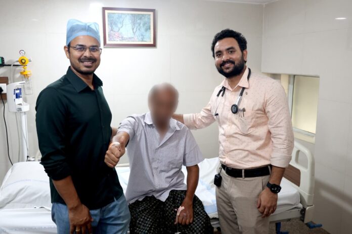 Doctors at KIMS Seethammadhara Save 65-Year-Old Man from High-Risk Brain Stroke (1)