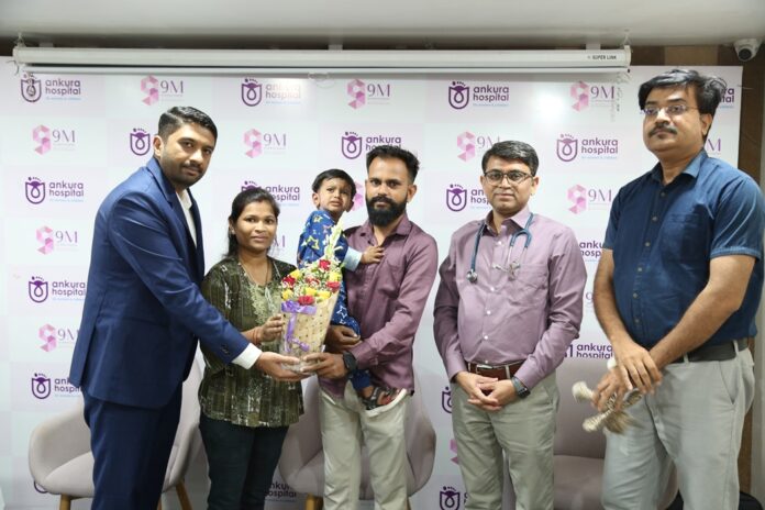 Ankura Hospital Saves Three-Year-Old Child with 60% Burns and Cardiac Arrest