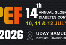 Three-Day International Diabetes Conference to Open in Kovalam, Kerala
