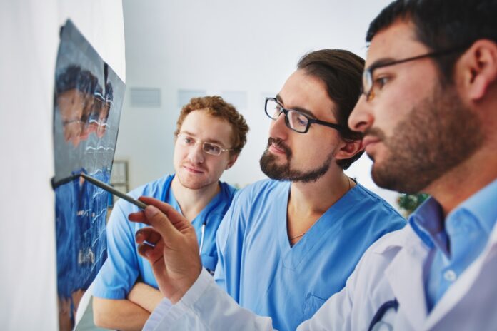 Radiologists at work