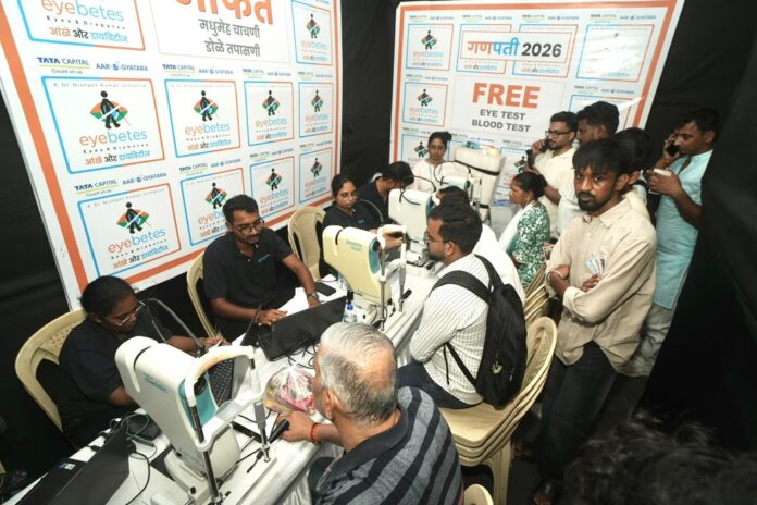 AI-Enabled Retinal Screening to Assess Diabetes Risk at Mumbai Ganpati Pandals