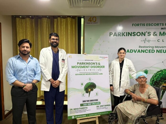 Fortis Escorts Hospital Launches Faridabad’s First Parkinson’s Clinic