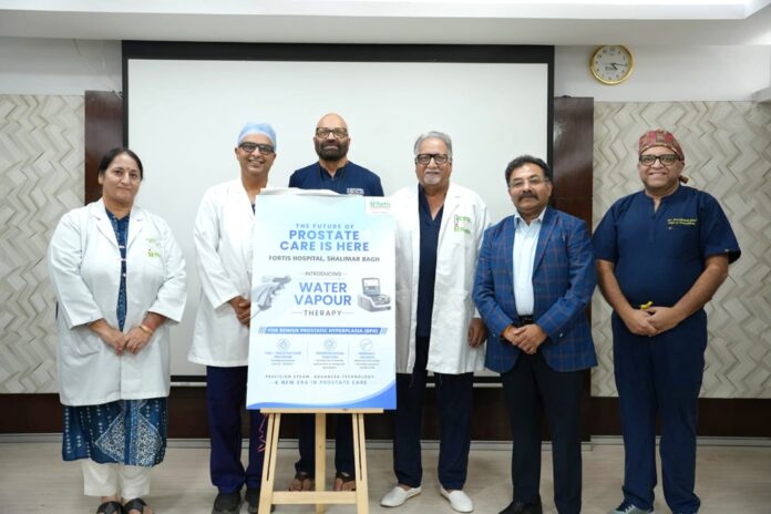 Fortis Hospital Shalimar Bagh Launches Rezūm™ Water Vapor Therapy for Enlarged Prostate