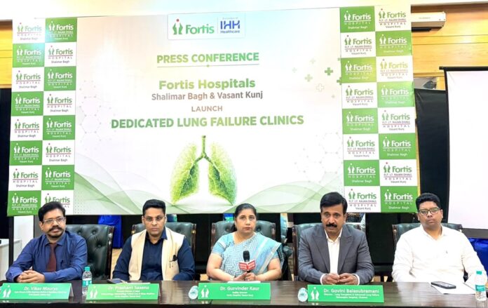 Fortis Hospitals Launch Dedicated Clinics for Advanced Lung Disease and Transplant Care