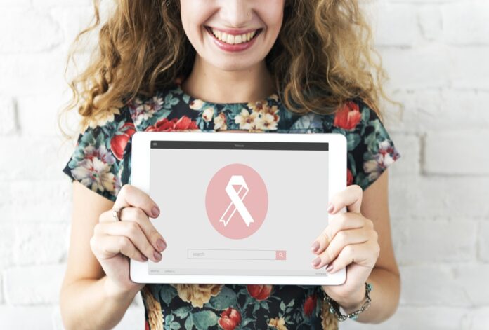 Pink Ribbon Breast Cancer Healthcare Concept