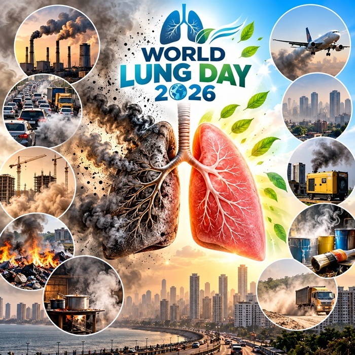 World Lung Day: Mumbai’s Air Pollution Raises Respiratory Health Concerns