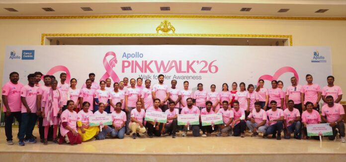 Apollo Speciality Hospital Vanagaram Hosts ‘Pink Walk 2026’ for Breast Cancer Awareness
