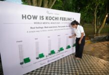 Prayatna and Kochi Corporation Promote Mental Health Awareness Through Interactive Installation